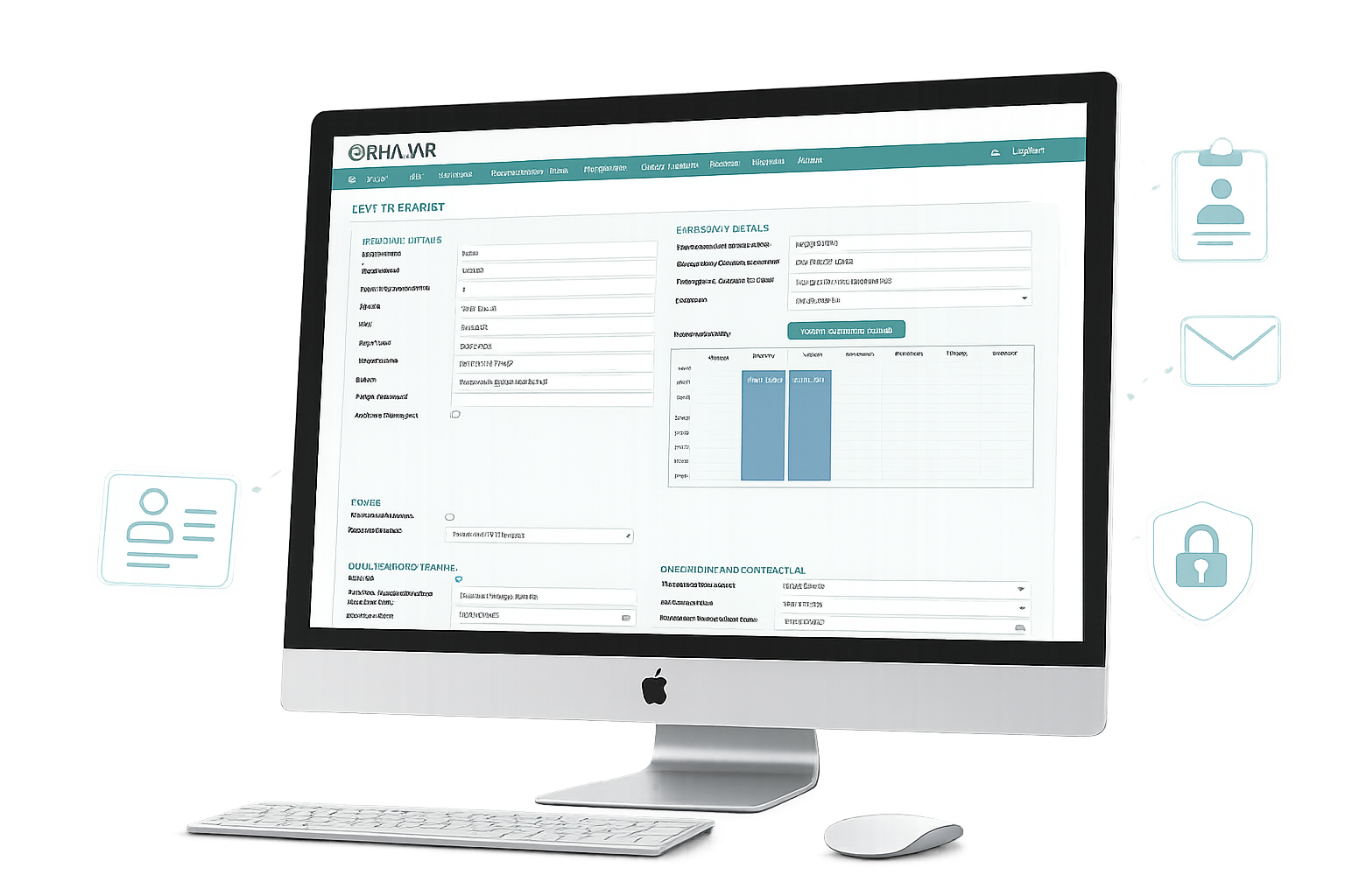 Therapist & Team Management features in Rhadar